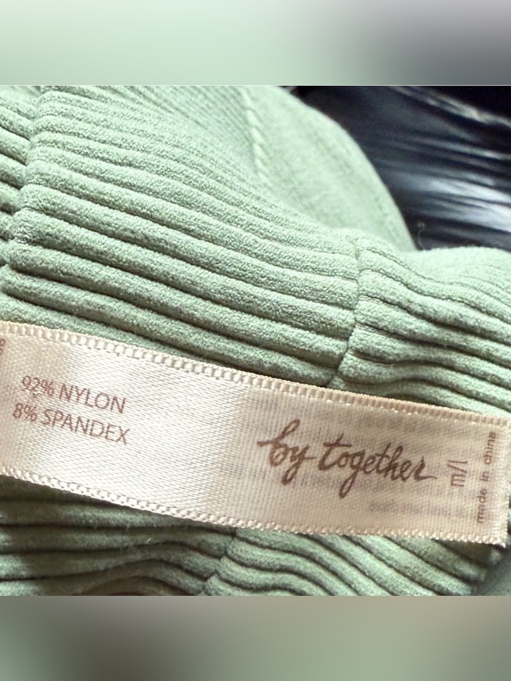 By Together green tank top - Picture 3 of 3